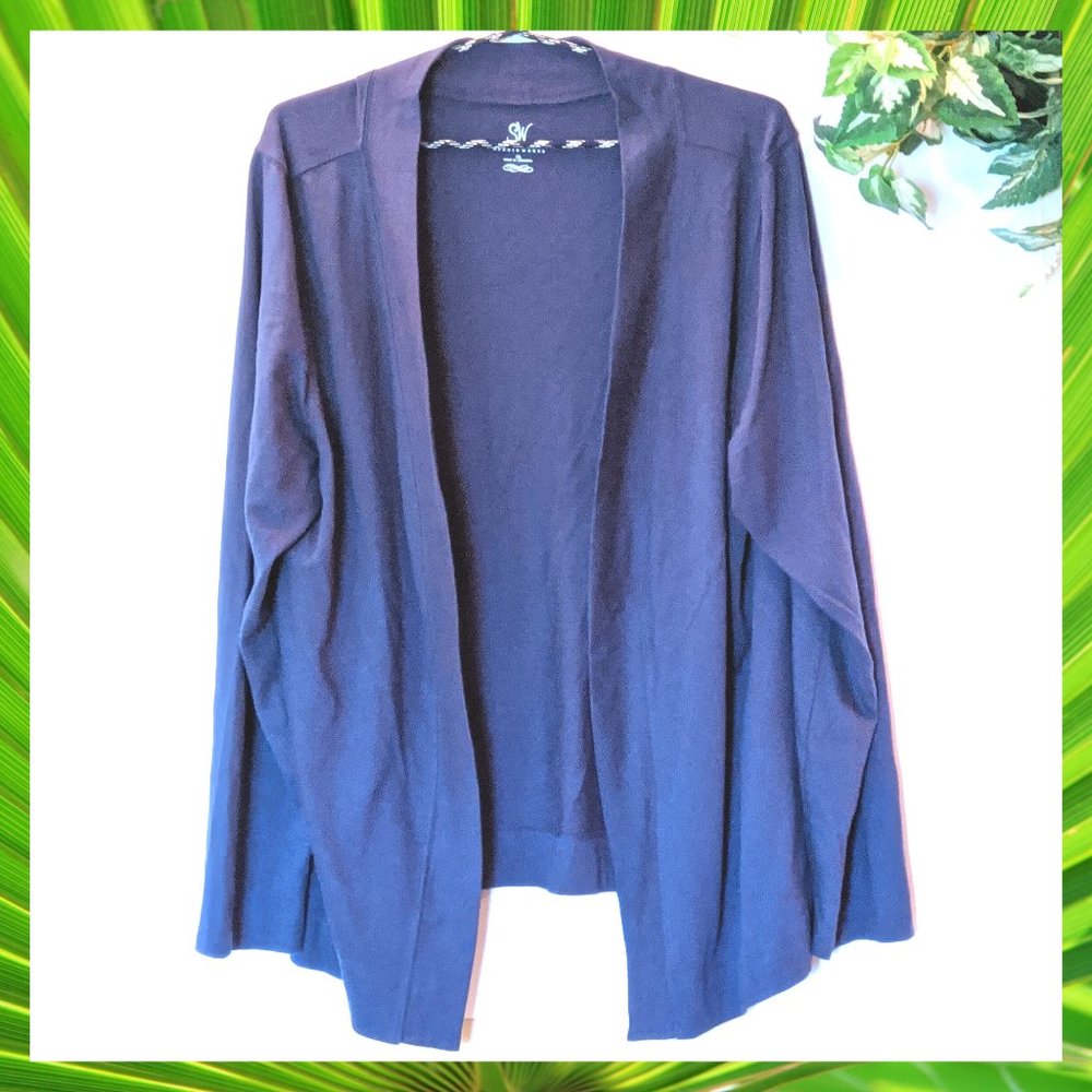 STUDIO WORKS Blue Cardigan